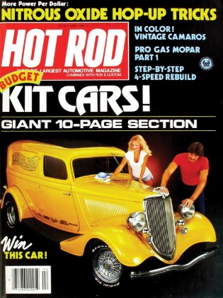 HOT ROD 1981 APR - AK, ROSSI, DAYTONA RAT, KIT-CARS